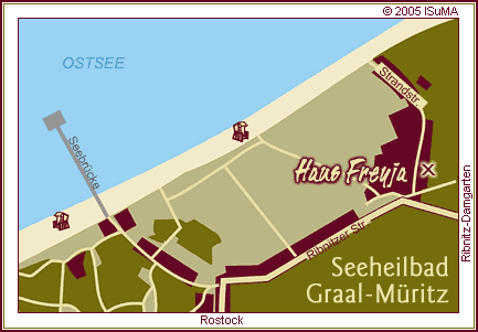 Karte Graal-Müritz